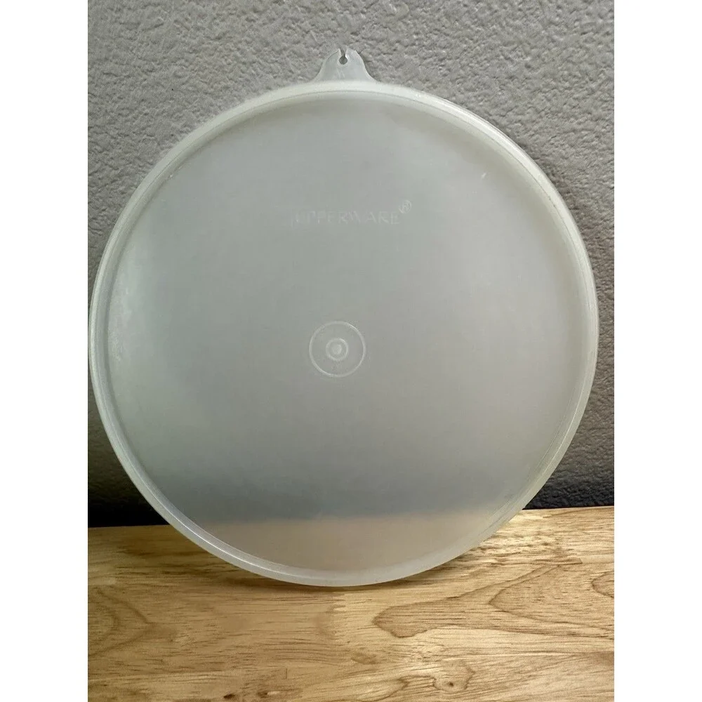 Vintage 1970's Tupperware Kitchen Jello Mold Ice Ring Mint Green 3 Pc Set